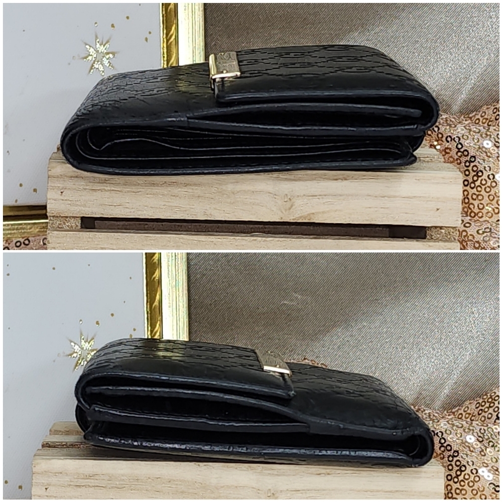 Gucci GG Guccissima Lambskin French flap Bifold Wallet PRISTINE CONDITION W/ Box - Picture 7 of 17